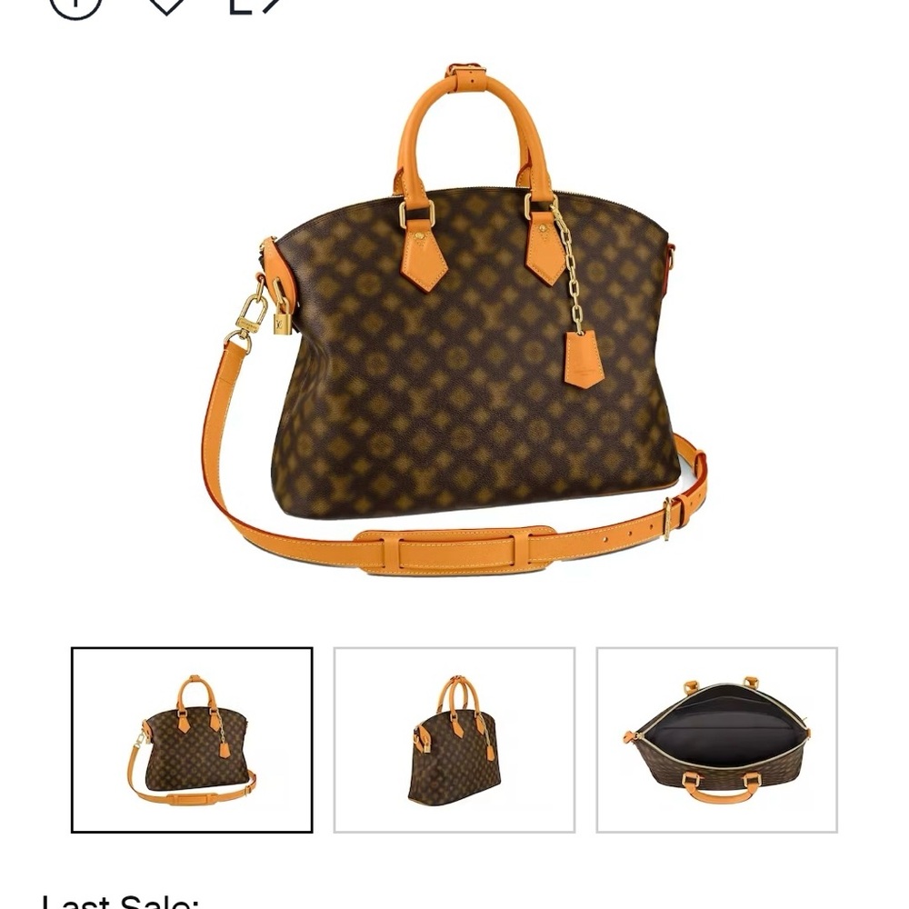 Louis Vuitton Brown Monogram Handbag - Picture 3 of 4